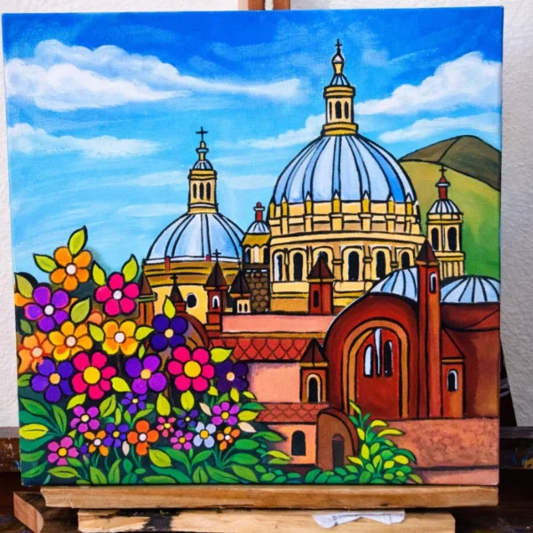 Catedral con flores - 2 Catedral con flores - 2