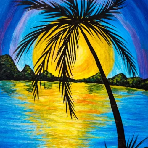 Atardecer Tropical
